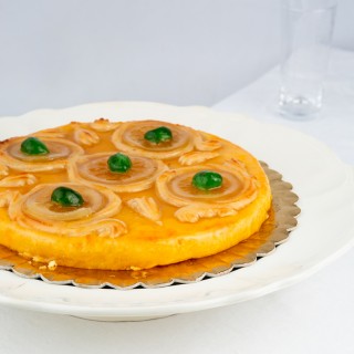 TARTA DE MAZAPÁN Y LIMÓN