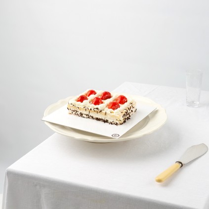 TARTA DE NATA Y FRESAS SIN GLUTEN