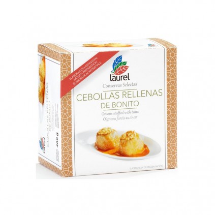 CEBOLLAS RELLENAS DE BONITO. CONSERVAS LAUREL