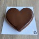 CORAZÓN DE CHOCOLATE CON LECHE