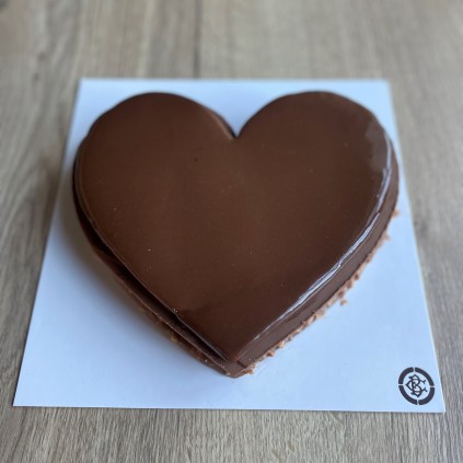 CORAZÓN DE CHOCOLATE CON LECHE
