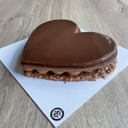 CORAZÓN DE CHOCOLATE CON LECHE