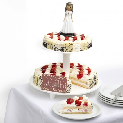 NATA Y FRESAS DOS PISOS